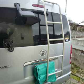 ハイエース用 リアラダー ワイドボディー ミドルルーフ専用