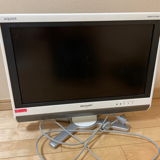 【ネット決済】AQUOS 20型　液晶テレビ