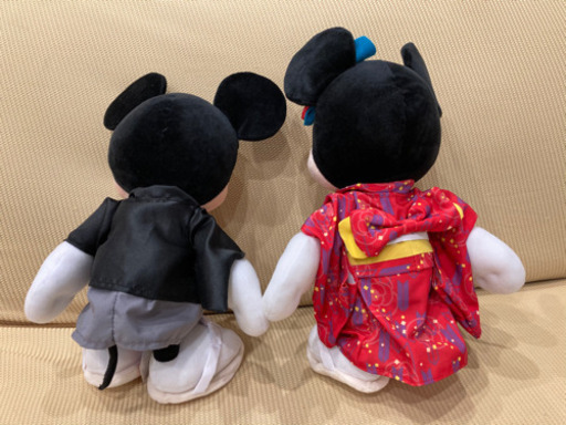 ミッキー ミニー着物ぬいぐるみ マツリ 新木曽川のおもちゃの中古あげます 譲ります ジモティーで不用品の処分