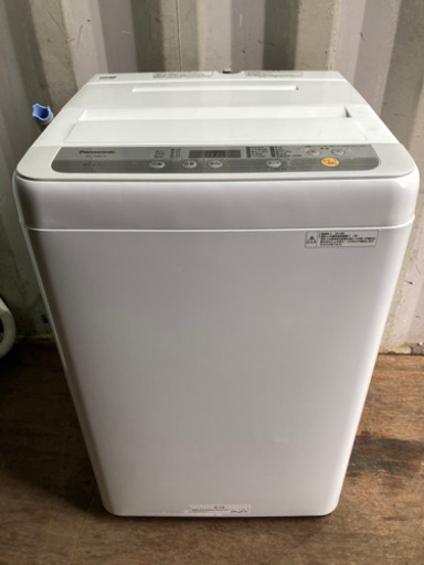 【重】106-17 6kg Panasonic 洗濯機　2019年製　NA-F60B12