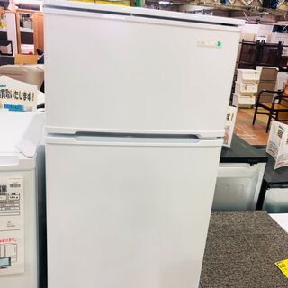 管理IR012741-104】ヤマダ電機 2019年 YRZ-C09B1 90L 2ドア冷凍冷蔵庫