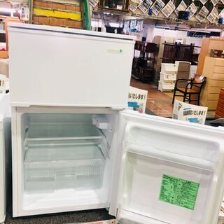 管理IR012741-104】ヤマダ電機 2019年 YRZ-C09B1 90L 2ドア冷凍冷蔵庫