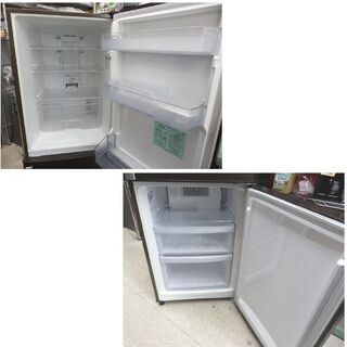 ▷冷蔵庫 2007年製 256L 三菱 MR-H26M-PW 2ドア 木目調 200Lクラス