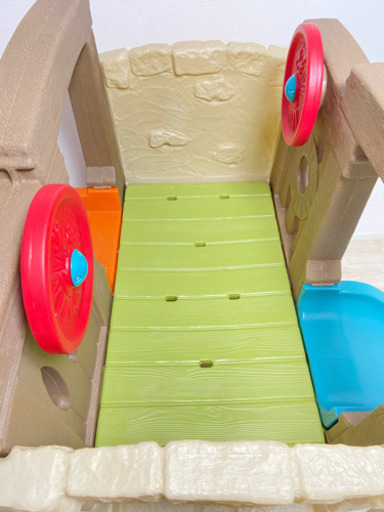 ステップ2 ウッドランド クライマー 滑り台 ジム