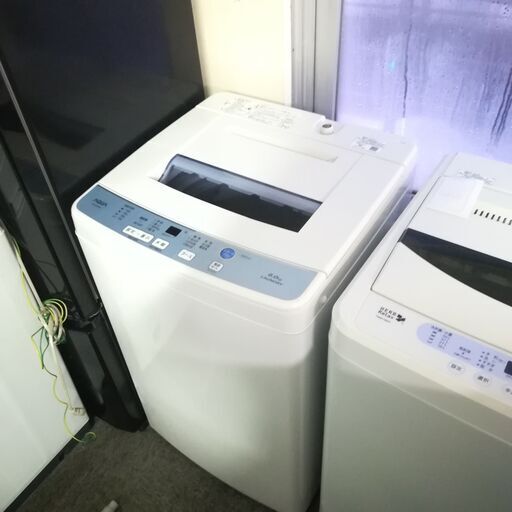 【1/19販売済 KI】2018年製 AQUA AQW-S60F 全自動電気洗濯機 6.0Kg 北KH3