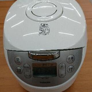 【クリーニング＆動作確認済】東芝5.5合炊き　ＩＨ炊飯器 「RC-18HK」（2019年製） クリーニング＆動作確認済】東芝5.5合炊き IH炊飯器 「RC-18HK
