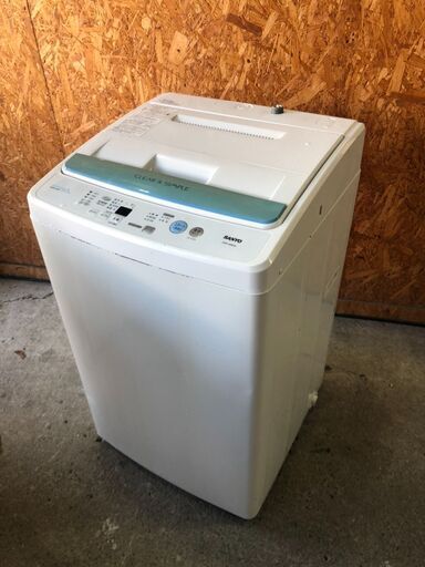 F0501　サンヨー　洗濯機　6㎏　2009年