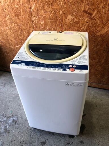 F0510　東芝　洗濯機　6㎏　2012年