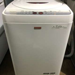 [重]S1202-102 シャープ洗濯機　ES-G55LC 20...