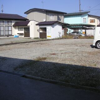 月極駐車場です。門田町飯寺村西(住所表示変更=飯寺北)の飯寺公会...