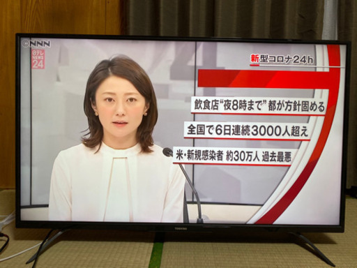 2016年式　42“ HDMI  TOSHIBA (海外向け）