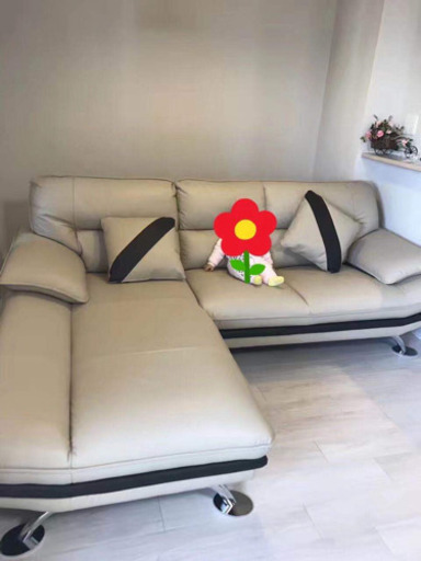 超安い品質 ニトリのソファー、100000円→45000円 3人掛けソファ
