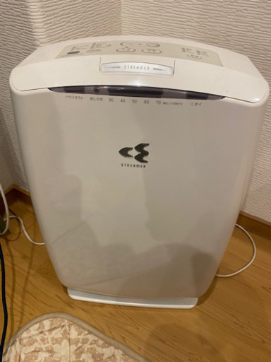 空気清浄機　決まりました。
