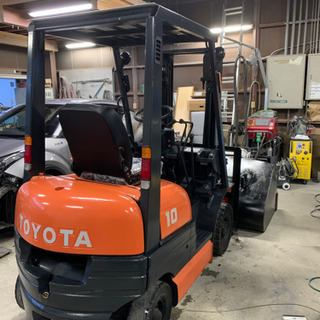 トヨタフォークリフト　除雪　転売業者さんお断り！ トヨタフォークリフト 除雪 転売業者さんお断り！