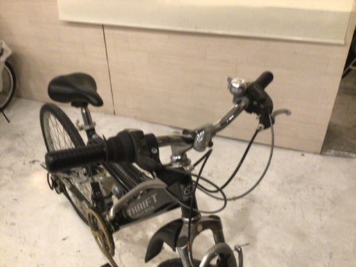 前後タイヤ・チューブ新品！】サスペンション付き 3×7速 26インチMTB 