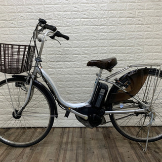 YAMAHA PAS natura シルバー 8AH 新基準 電動アシスト自転車