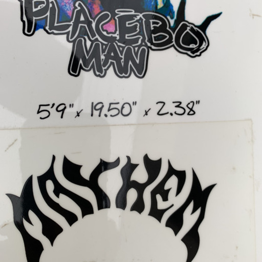 プレセボ サーフボード リローデッド 6'4 プレセボ サーフボード