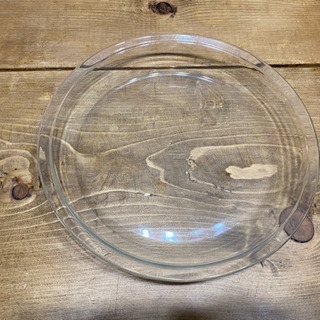 ガラス皿　パイ皿　