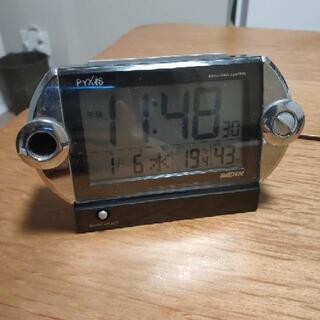 【ネット決済】目覚まし時計 PYXIS 電波時計