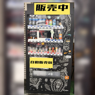 自動販売機　実働美品