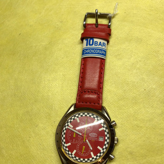 マニエッティマレリ本革　クロノグラフ　メンズ腕時計　未使用