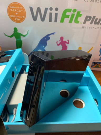 取り引き中】Wii本体、Wii fit Plus、ソフト15本、コントローラー ...