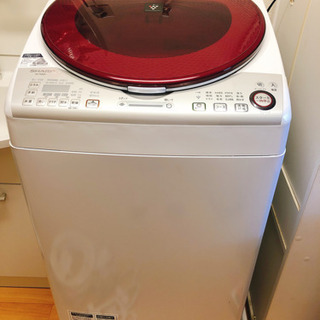 値下最終価格】SHARP ES-TX840 電気洗濯乾燥機 8.0kg | w2-worldbuffet