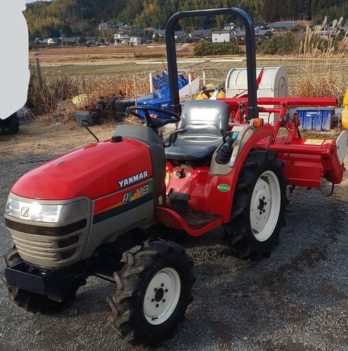 鹿児島発　ヤンマー　18馬力　トラクターAF118　爪新品　片培土付き　パワステ　逆転PTO
