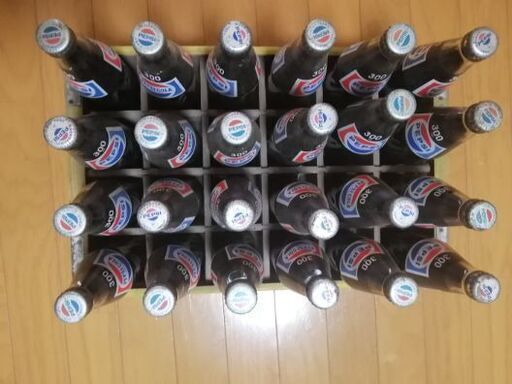 懐かし懐かしのペプシコーラ300 MG 木箱1ダース中身入り
