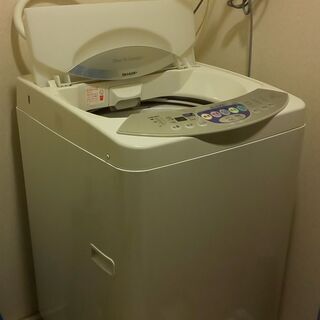 【お引取相手が決まりました】洗濯機　シャープ　ES-C60S　無料