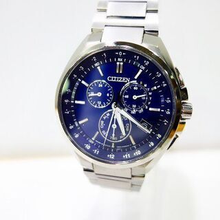 苫小牧バナナ】美品 CITIZEN アテッサ エコドライブ CB5040-80L 