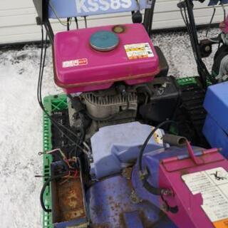 【受け渡し決定】コマツ　除雪機　ジャンク　2台セット　部品取りに　ヤマハ