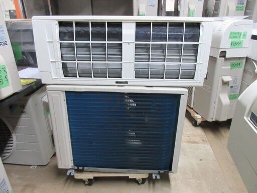 K02053　三菱　中古エアコン　主に6畳用　冷2.2kw／暖2.5kw