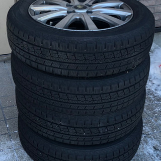 売切れ！2019年製 バリ山！155/65R14  グリンランダー(GRENLANDER) Winter GL868 スタッドレスタイヤ ホイール付き4本セット  