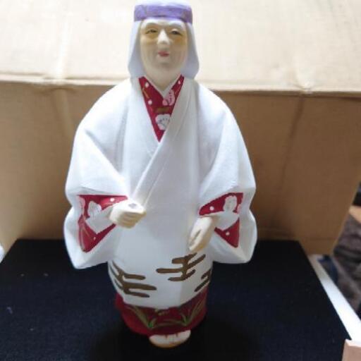 値下げ 縁起物 共白髪 素焼き 高砂人形 在庫整理の為 しん 東大阪のインテリア雑貨 小物 置物 オブジェ の中古あげます 譲ります ジモティーで不用品の処分