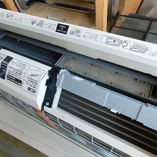 動作品 Panasonic パナソニック お掃除機能付き ルームエアコン CS-XS805C2 2015年製 エコナビ インバーター冷暖房除湿 動作品 Panasonic パナソニック お掃除機能付き ルームエアコン CS
