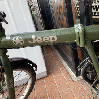 Jeep 20インチ折り畳み自転車 JE-206G OLIVE オリーブ 2017年モデル