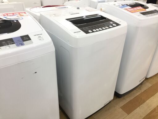 安心の6ヶ月保証付き！Hisense全自動洗濯機【トレファク岸和田】
