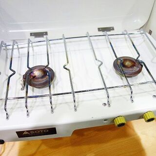 【苫小牧バナナ】SOTO/ソト ハイパワー ガスバーナー 2バーナータイプ スタンダードモデル ST-525 アウトドアにお勧め♪ 苫小牧バナナ】SOTO/ソト ハイパワー ガスバーナー 2バーナータイプ