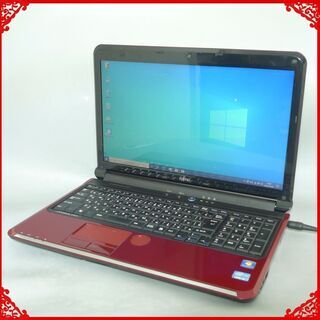 【かっこいいレッド】富士通 ノートパソコン i5搭載 事務作業に最適 爆速SSD かっこいいレッド】富士通 ノートパソコン i5搭載 事務作業に最適 爆速