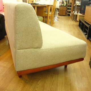 ノーチェ / NOCE アームレスソファ 2人掛けソファ 布製 ライトグリーン