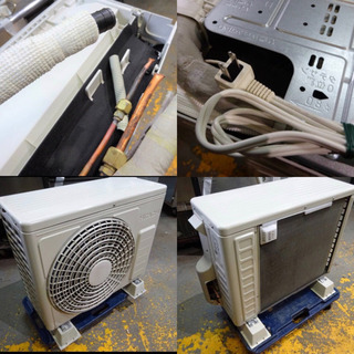 季節、空調家電 (149-0)家電/ヒタチ/ルームエアコン/RAS-E2200DJ（W 