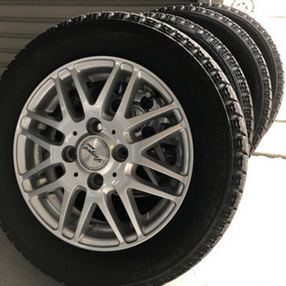 155/65Ｒ13アルミホイール、スタッドレスタイヤ4本セット4本