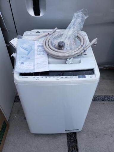 ☆美品☆ HITACHI 日立 全自動電気洗濯機BEAT WASH 8kg BW-V80E 2019年製