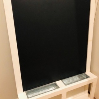 IKEA 黒板 白