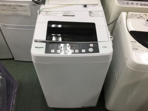 【格安】Hisense 全自動電気洗濯機 HW-T55C 2019年製