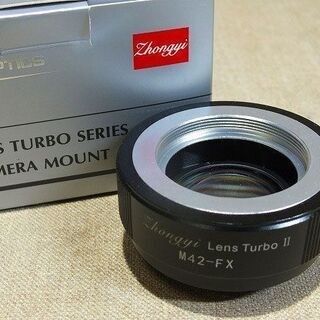 苫小牧バナナ】中一光学 Lens Turbo II M42-FX フォーカルレデューサー ...