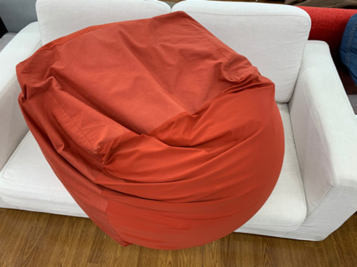 無印良品　ビーズクッション ﾚｯﾄﾞ　【トレファク所沢店】 無印良品 ビーズクッション ﾚｯﾄﾞ 【トレファク所沢店】 イオンモール