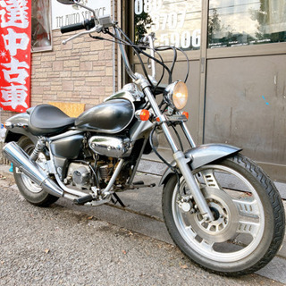 ホンダ マグナ50 配送可能 支払いは現金or振り込みも可能 黒