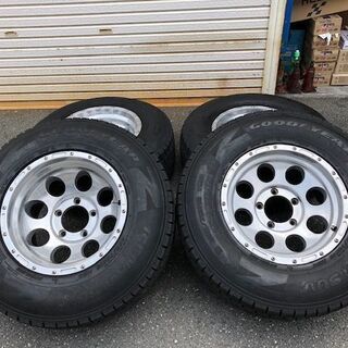 プロコンプ16インチアルミホイール139.7mm5穴-12mm グッドイヤー